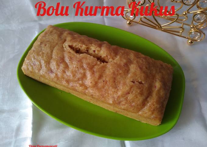 Resep Bolu Kurma Kukus