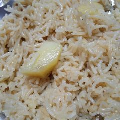 A picture of Jeera potato rice.