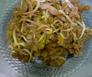 Resep mudah Oseng pare taoge Yummy Mantul