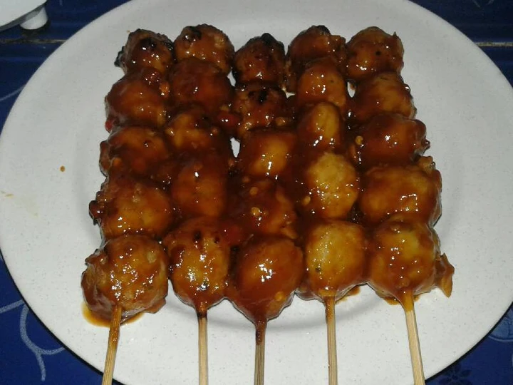 Cara Mudah Membikin Resep Bakso bakar (alias yakitori meatball) yang  Bikin Ketagihan Anti Ribet, Bikin Ngiler