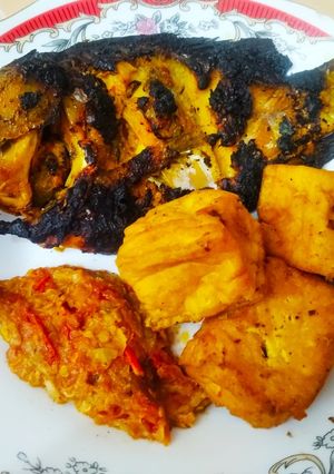 Foto resep Ikan bakar bumbu merah