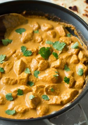 A picture of Chicken Curry and Rice.