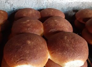 Una foto de Pan torta grande