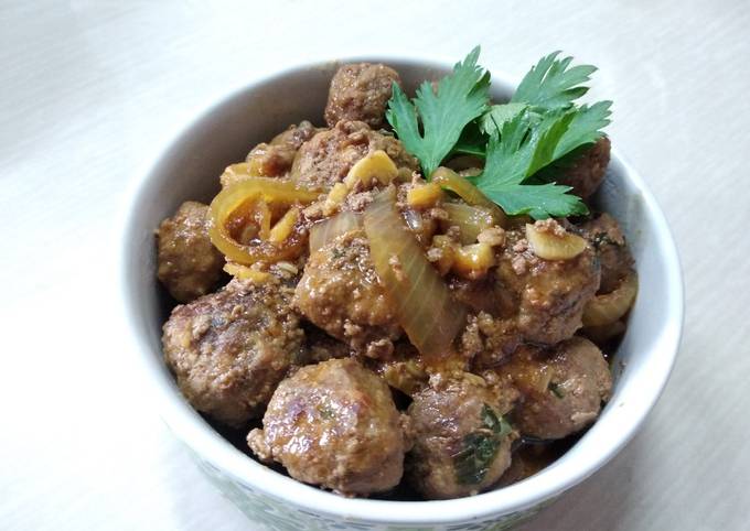 Anti Ribet, Bikin Bola-Bola Daging Wagyu Teriyaki Gampang