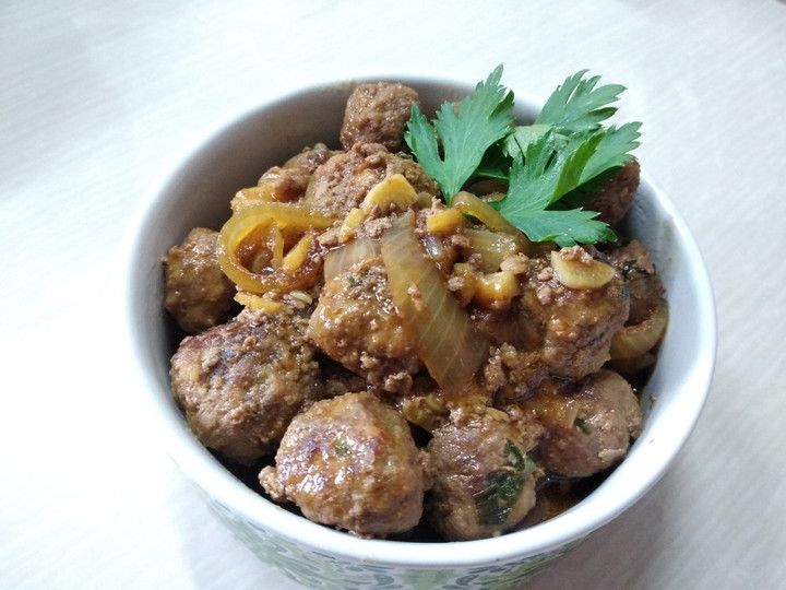 Anti Ribet, Bikin Bola-Bola Daging Wagyu Teriyaki Gampang