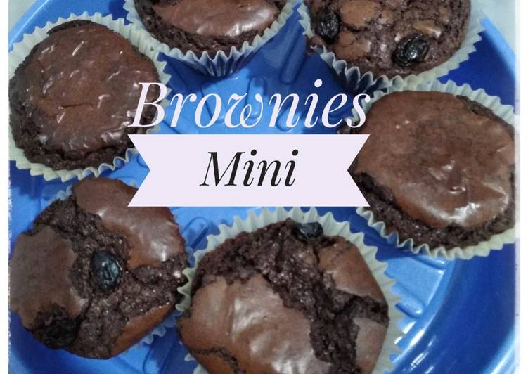 Brownies mini panggang