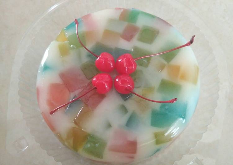 Cara Gampang Membuat Pudding mozaik 🤔 yang Sempurna