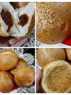 صورة لوصفة خبز 🍞محشي بالمربى