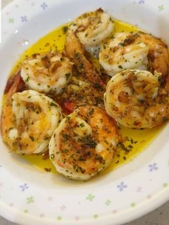 Foto resep Garlic butter prawn