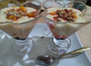 صورة لوصفة محلبية كريميه عرايسي