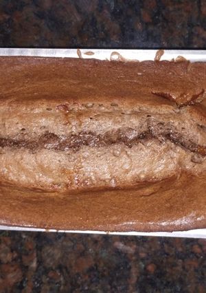 Una foto de Budín de chocolate, café y Dulce de leche