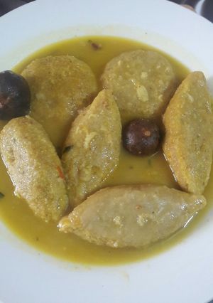 صورة لوصفة كبة جريش بشوربة الشوفان والعدس