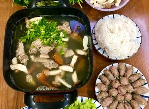 Hình của món Bếp nhà hương #11(lẩu cá thác lác).