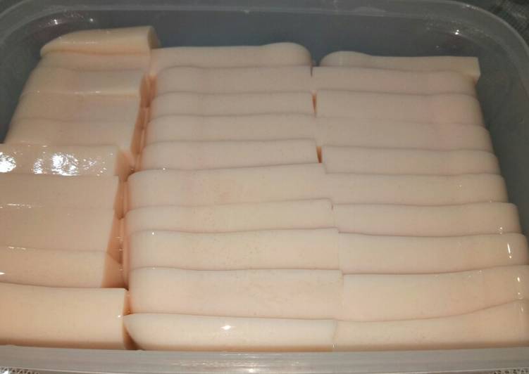 Puding Susu Mangga Lembut Nutrijell