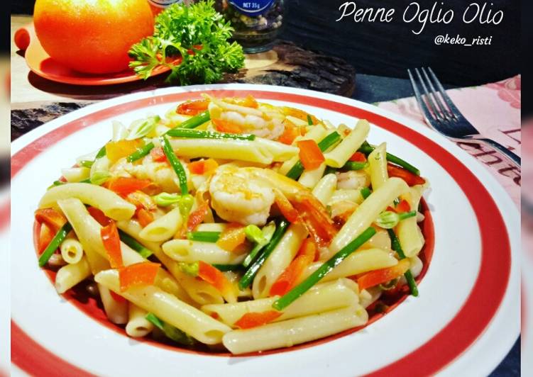 Bagaimana Membuat Penne Oglio Olio, Bikin Ngiler