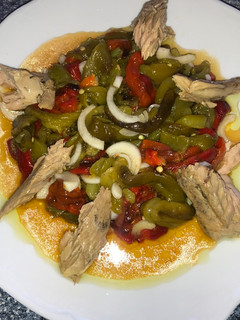 Una foto de Ensalada de pimientos