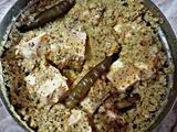 Steamed Paneer in Mustard Sauce