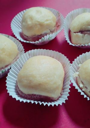 Foto resep Roti krim panggang teflon