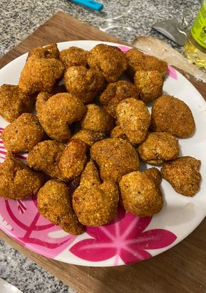 Una foto de Nuggets de coliflor