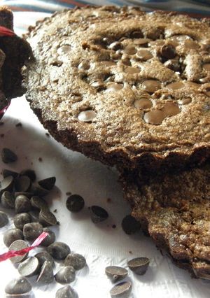 Una foto de Brownie con chips de chocolate