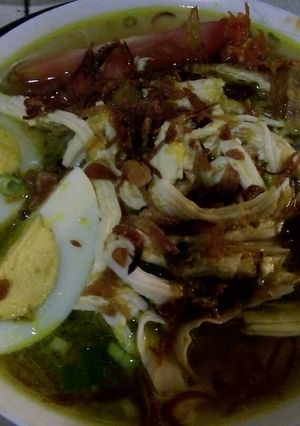 Foto resep Soto ayam kuah bening