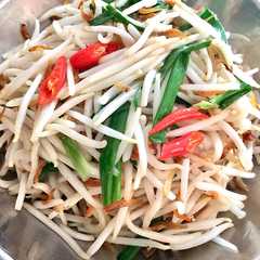 A picture of Tumis Tauge.