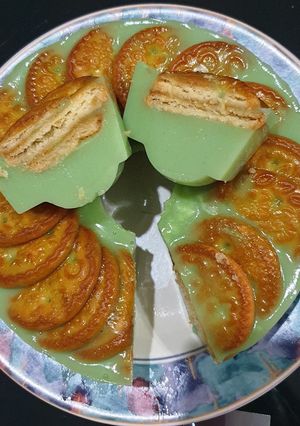 Foto resep Puding Pandan Roma Kelapa