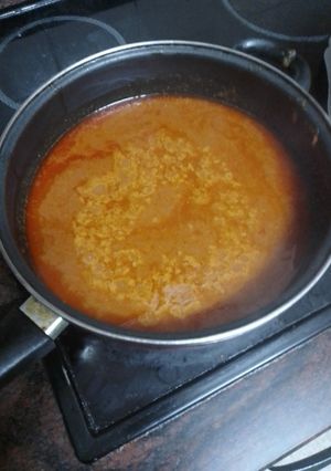 Una foto de Salsa de tomate casera