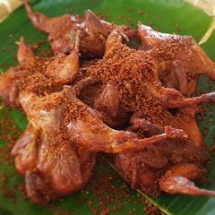 A picture of Crispy Fried Quail With Coriander.
