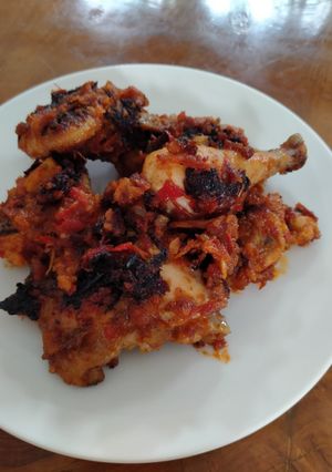 Foto resep Ayam Bakar Bumbu Rujak