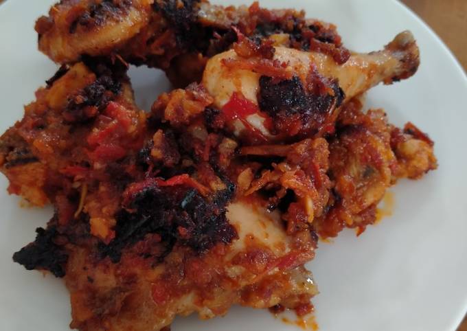 Ayam Bakar Bumbu Rujak