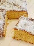 Torta con cocco rapè