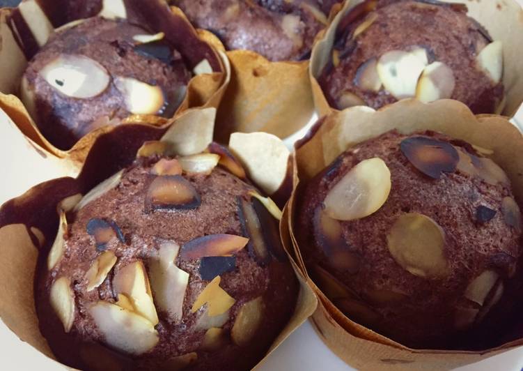 Bagaimana Membuat Chocolate muffin kukus sederhana Anti Gagal