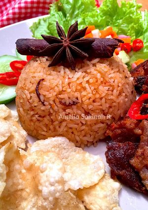 Foto resep Nasi Kebuli Daging Kambing