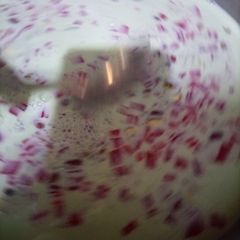 A picture of Falooda jelly sharbat.