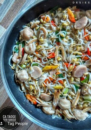 Foto resep Ca tauge baso teri