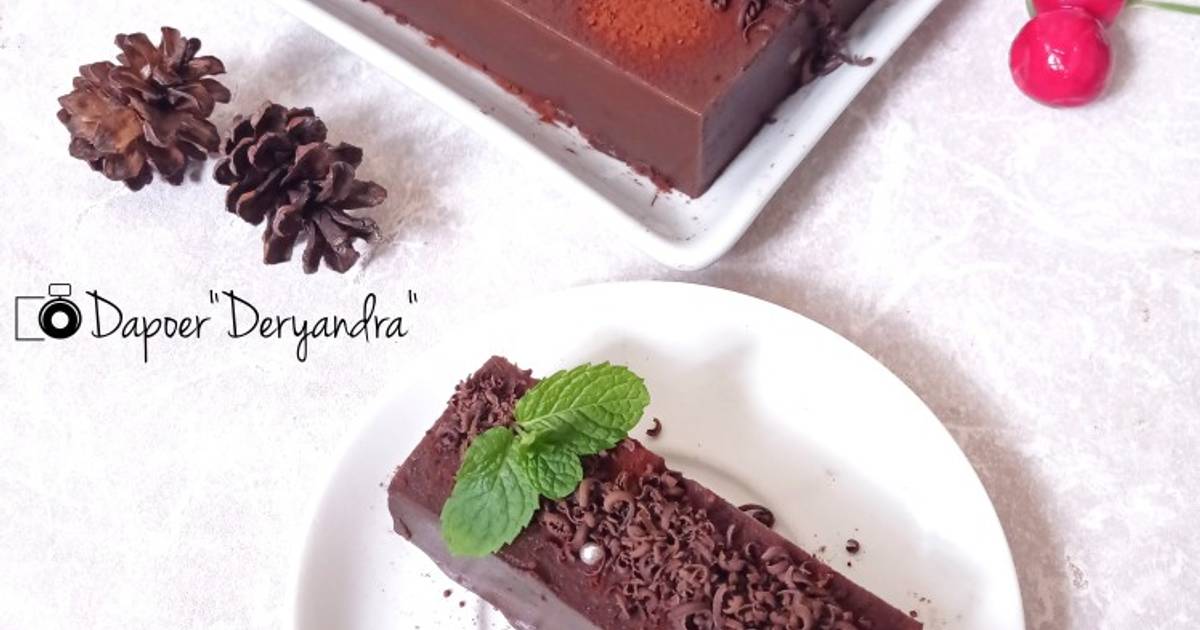 Resep Puding Brownies Roti Tawar oleh Febry Caturia Cookpad