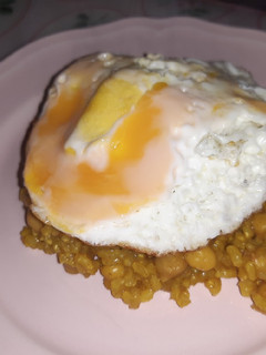 Una foto de Arroz con garbanzos al curry