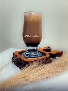 عکسی از دستور آیس لاته بدون قند☕️