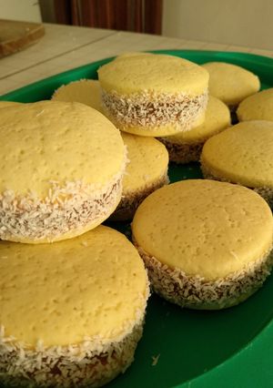 Una foto de Alfajores de Maizena