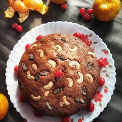 A picture of Plum Cake/Rich Fruit Cake.