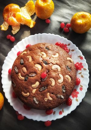 A picture of Plum Cake/Rich Fruit Cake.