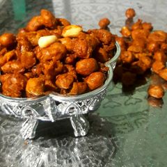 A picture of Masala Peanuts.