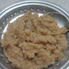 A picture of Aata ke halwa.