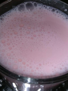 A picture of Strawberries Shake.