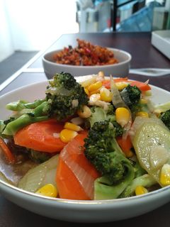 Foto resep Tumis Wortel Brokoli Jagung