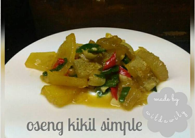Bagaimana Membuat Oseng Kikil Simple but Yummy 😋😋 Anti Gagal