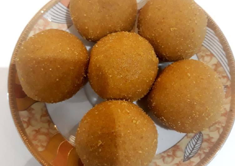 Recipe of Speedy Peanut butter ladoos