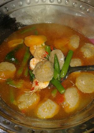 Foto resep Tom yum kuah udang diy