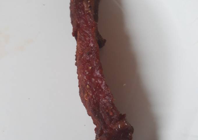 Recipe of Favorite Sweet and Spicy Beef Jerky for Dinner Food